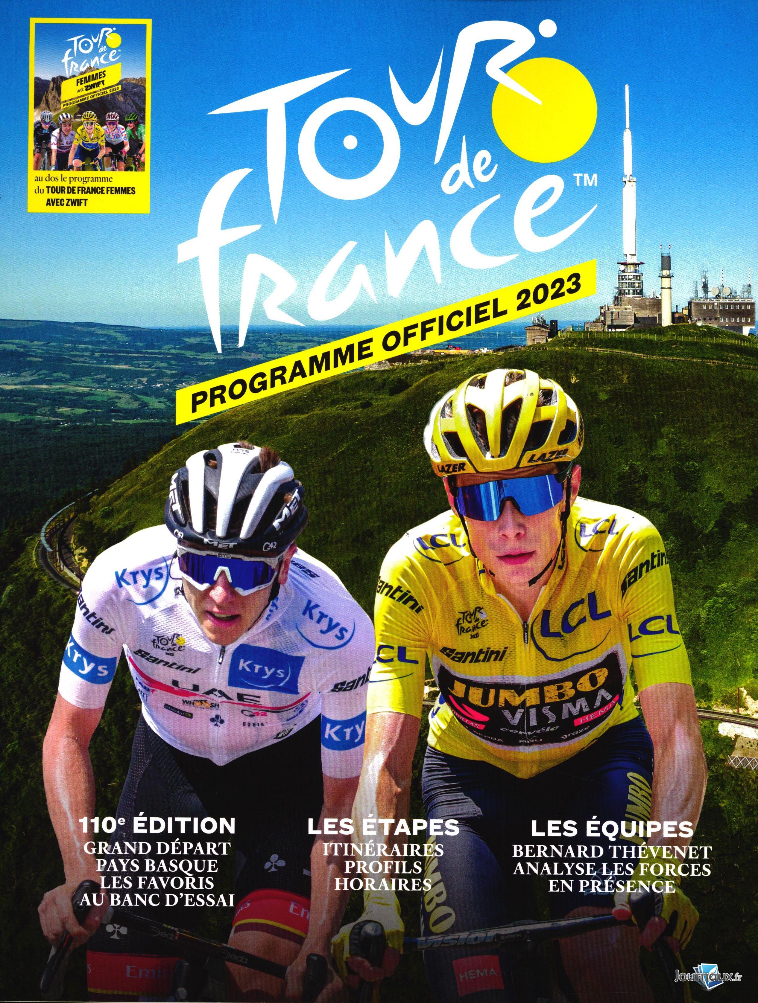 www.journaux.fr - Programme Officiel Du Tour de France 2021