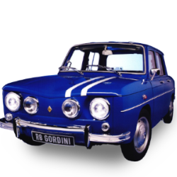 Renault 8 Gordini échelle 1/6