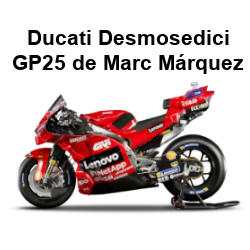 Construisez la Ducati Desmosedici GP2025 de Marc Márquez à l'échelle 1:4