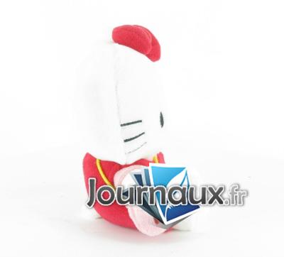 Peluche Hello Kitty Robe rouge avec Sac rose n° null 2012-07-19