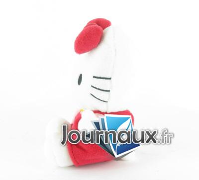 Peluche Hello Kitty Robe rouge avec Sac rose n° null 2012-07-19