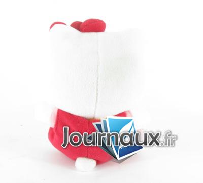 Peluche Hello Kitty Robe rouge avec Sac rose n° null 2012-07-19